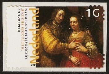 Nederland 1836 zegel Rembrandt van Rijn., Verzenden, Postfris