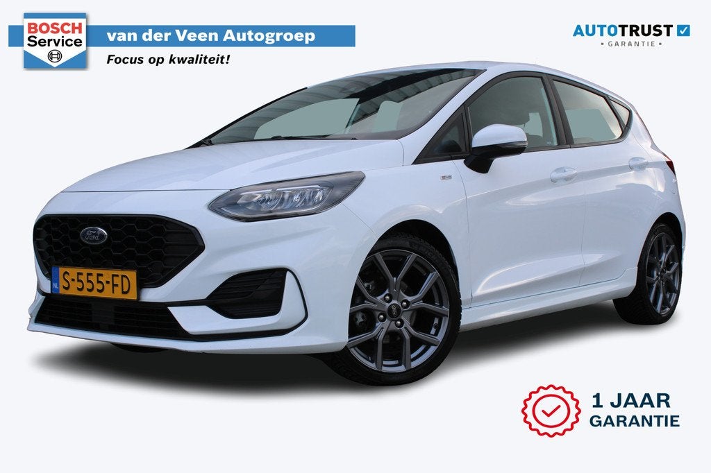 Ford Fiesta 1.0 EcoBoost Hybrid ST-Line | Incl. 12 maanden g, 12 maanden, Gebruikt, Origineel Nederlands, Bedrijf