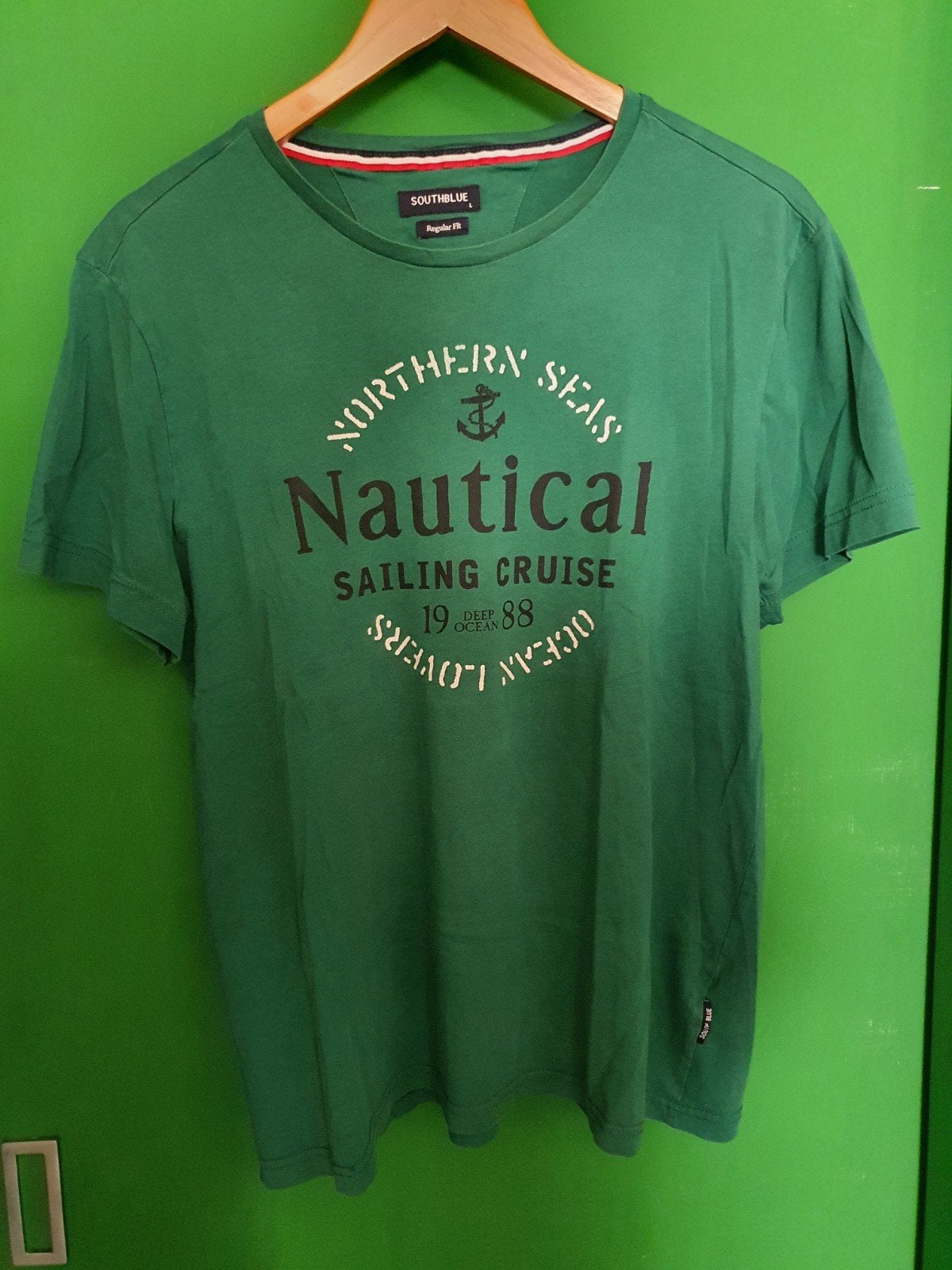 T shirt SouthBleu maat L, Kleding | Heren, Ophalen of Verzenden