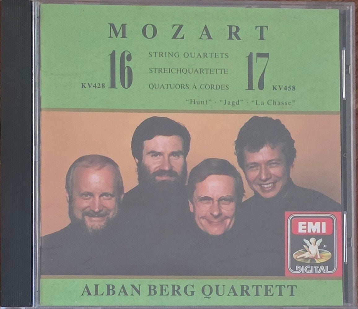 Mozart: Strijkkwartetten 16 & 17 - Alban Berg Quartett CD, Ophalen of Verzenden, Classicisme, Zo goed als nieuw, Mozart