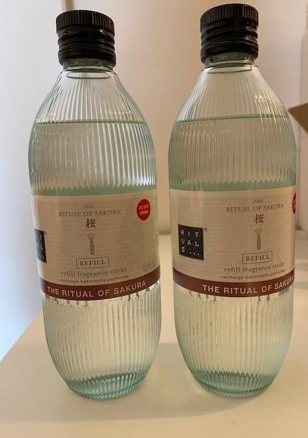 Nieuw Rituals Sakura navulling refill geurstokjes 500 ml, Ophalen of Verzenden, Nieuw, Overige materialen, Minder dan 25 cm