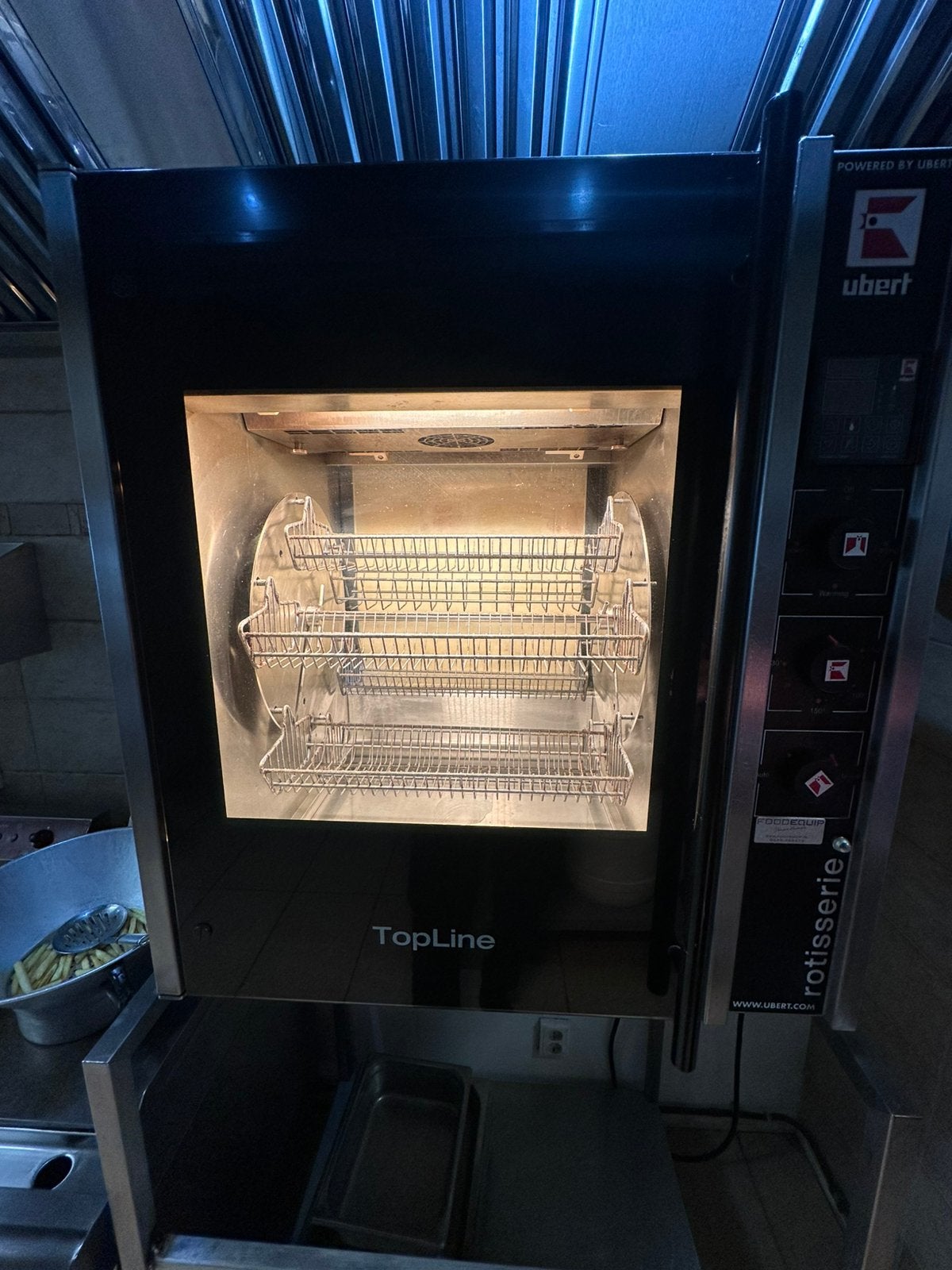 Ubert TopLine Rotisserie Horeca-oven, Horeca-oven, Ophalen of Verzenden, 60 cm of meer, Gebruikt