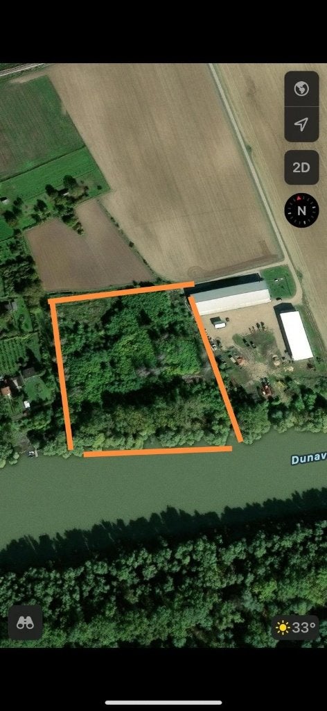 TE KOOP – Uniek perceel van 18.000 m² direct aan de Donau, Huizen en Kamers, Kavels en Percelen, Dalj, 1500 m² of meer