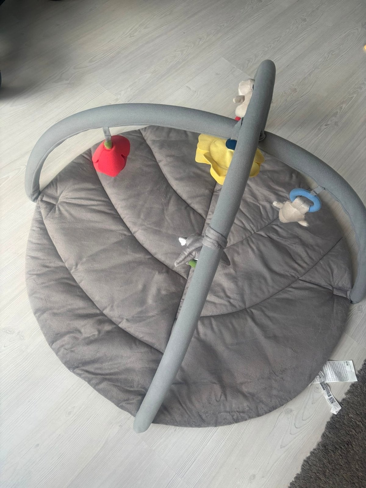 Speelkleed met speelbogen en speeltjes, Ophalen, Gebruikt, Speelkleed