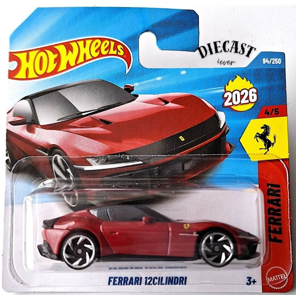 Hot Wheels Ferrari 12Cilindri, Hobby en Vrije tijd, Modelauto's | Overige schalen, Ophalen, Nieuw, Auto