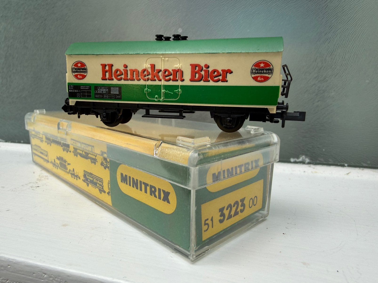 Trix & Fleischmann Heineken wagons, Gelijkstroom, Fleischmann, Wagon, Ophalen of Verzenden