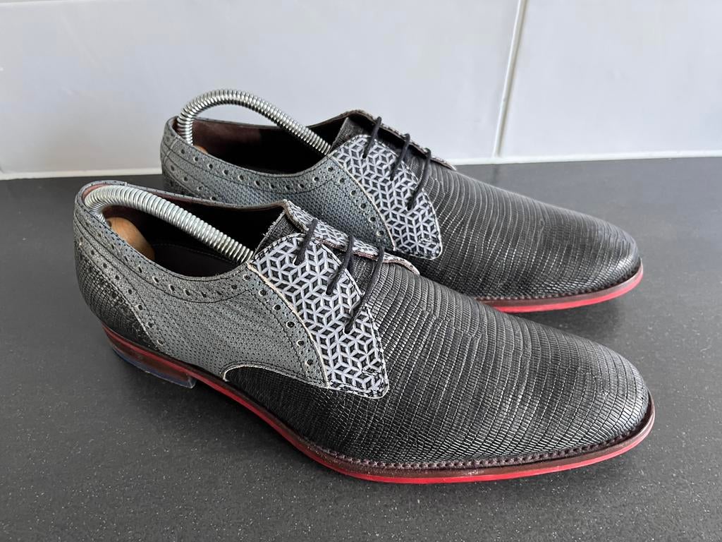 Floris van Bommel herenschoenen maat 6.5 / 40 als nieuw, Overige kleuren, Floris, Floris, Ophalen of Verzenden