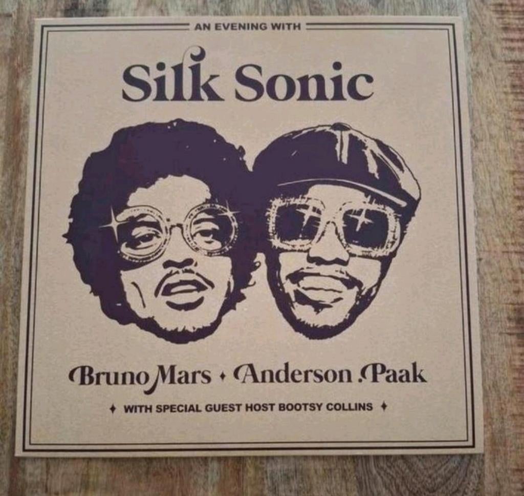 Lp bruno mars en anderson paak
An evening with silk Sonic, Ophalen of Verzenden, Zo goed als nieuw, 12 inch, R&B