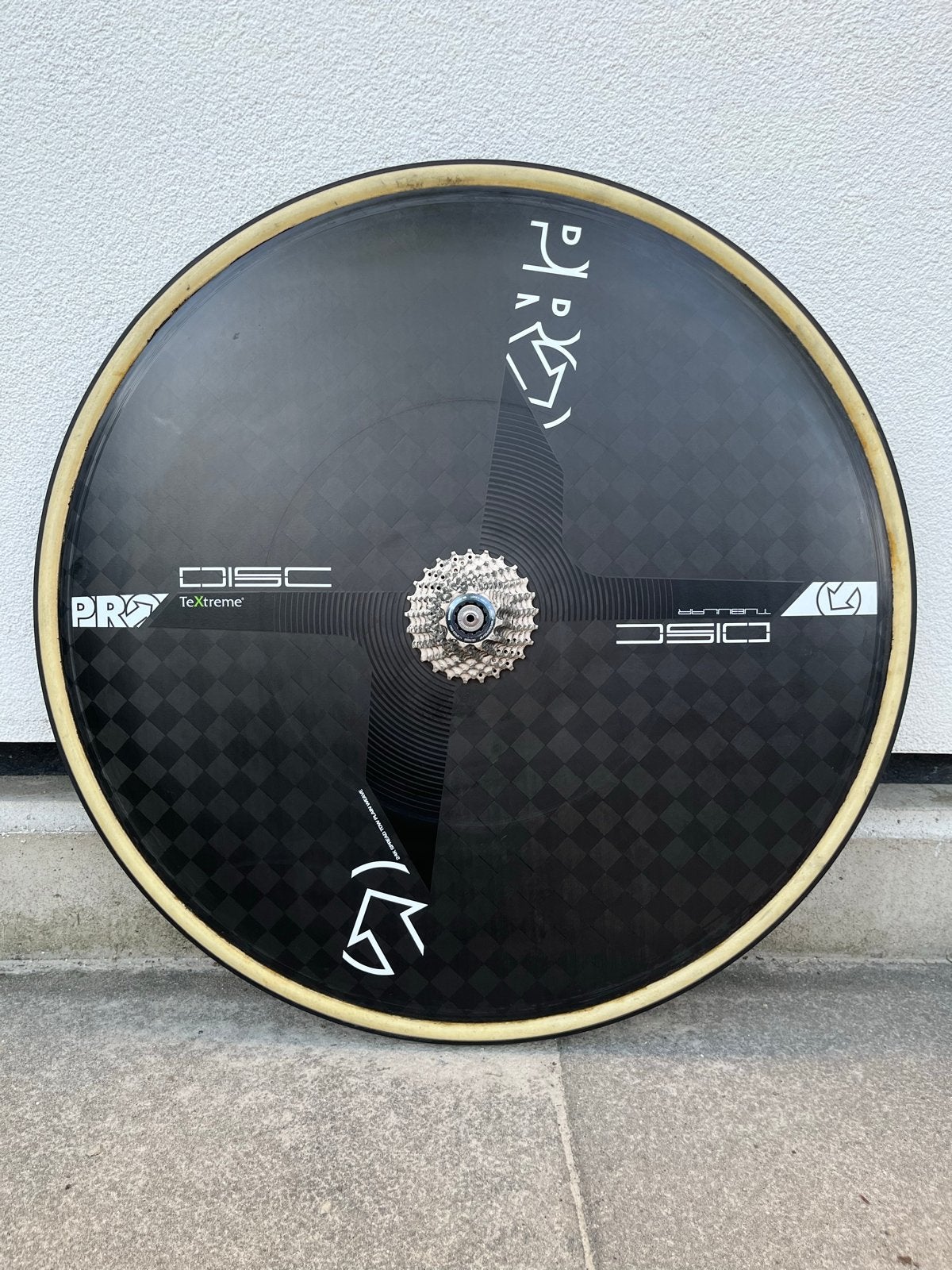 PRO TeXtreme Disc Wiel dicht achterwiel tijdrit triatlon, Wiel, Racefiets, Ophalen of Verzenden, Zo goed als nieuw