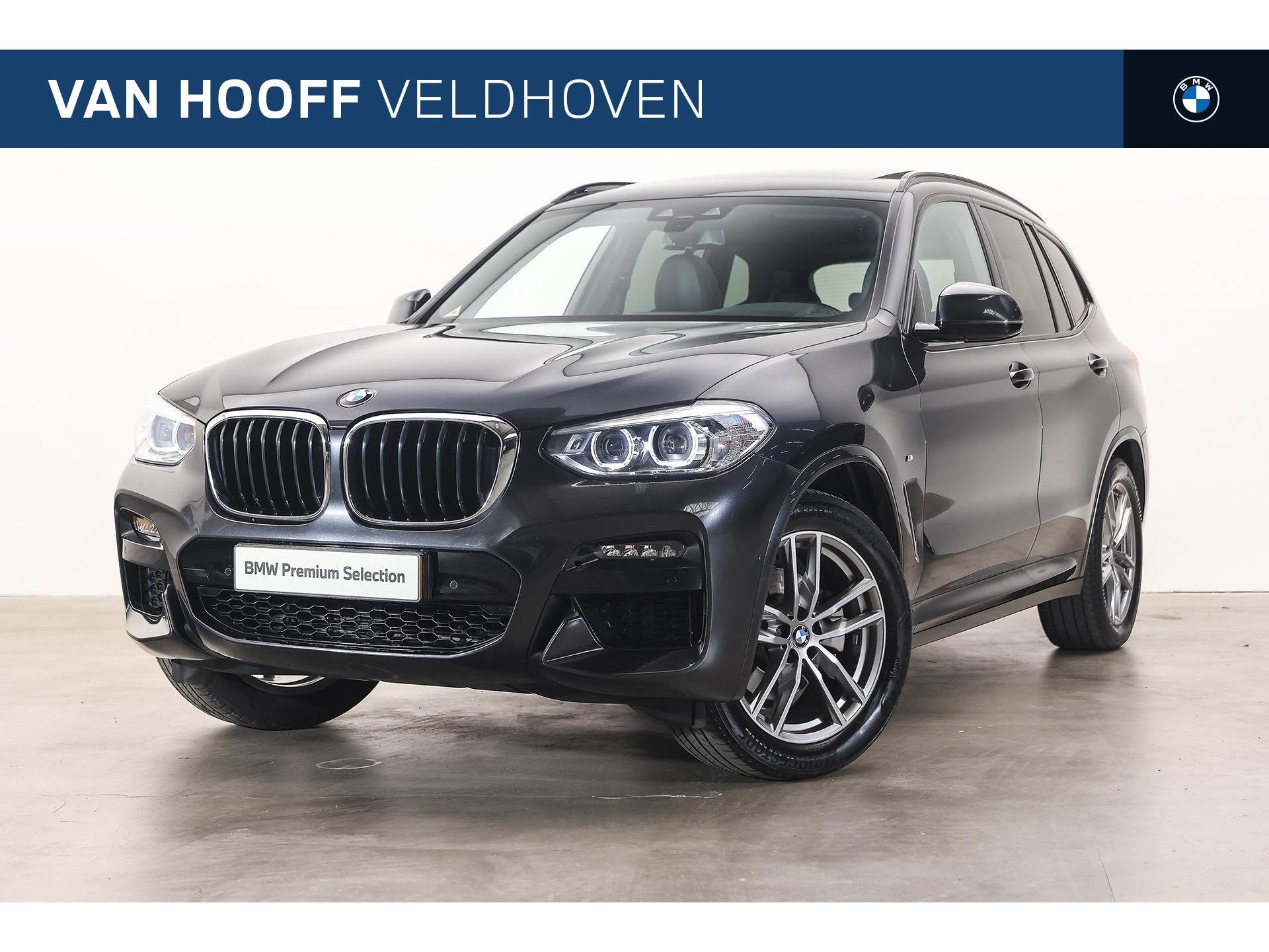 BMW X3 xDrive20i M Sport Automaat / Panoramadak / Sportstoel, Gebruikt, 4 cilinders, Leder en Stof, Bedrijf