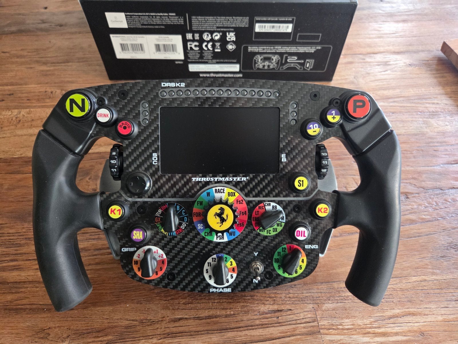 Thrustmaster Formula Wheel Add-On Ferrari SF1000 Edition, Ophalen of Verzenden, Overige merken, Zo goed als nieuw