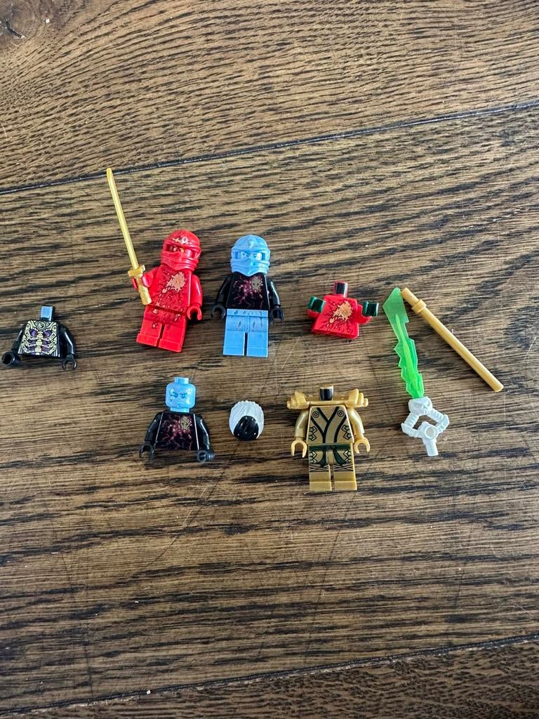 Zeldzame lego ninjago figuren/stukjes., Verzamelen, Ophalen of Verzenden, Zo goed als nieuw, Sport