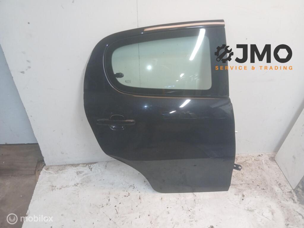 Portier rechtsachter Noir Metal EXZ  Peugeot 108  2014-2021, Gebruikt, Deur, Achter, Ophalen of Verzenden