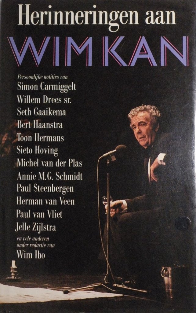 Herinneringen aan Wim Kan - Persoonlijke notities 1984, Kunst en Cultuur, Verzenden, Wim Ibo (redactie), Zo goed als nieuw