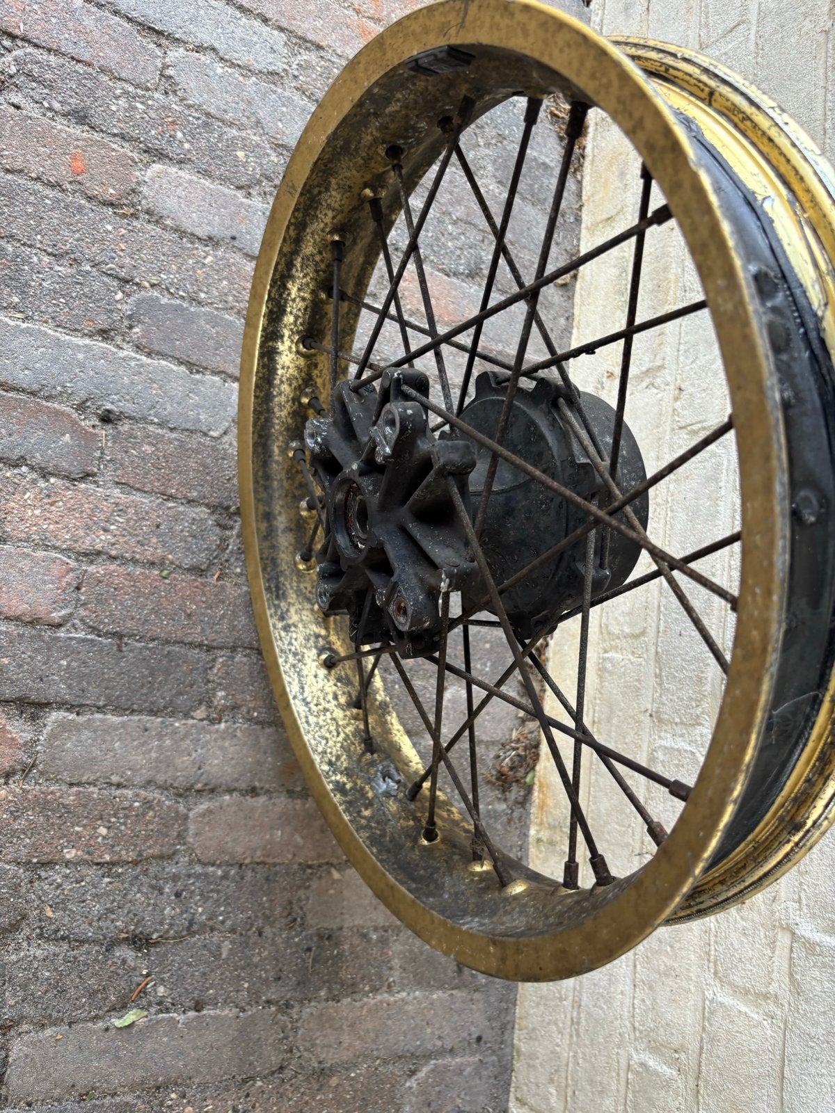 Achterwiel voor Honda XL600V Transalp, Motoren, Ophalen, Gebruikt