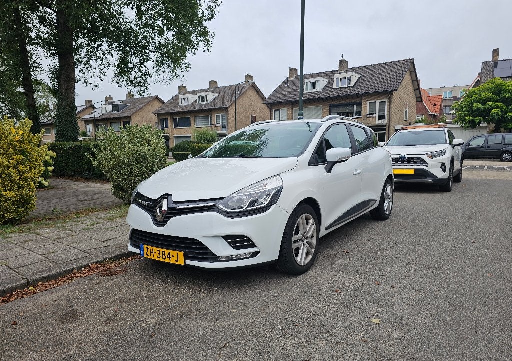 Renault Clio Estate 0.9 TCe 90pk 2019 Wit, Voorwielaandrijving, 898 cc, Stof, Zwart