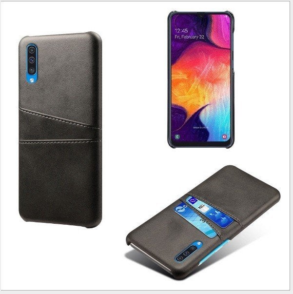 Galaxy A50 / A50s Back Cover + Screenprotector _ Zwart, Verzenden, Nieuw, Frontje of Cover