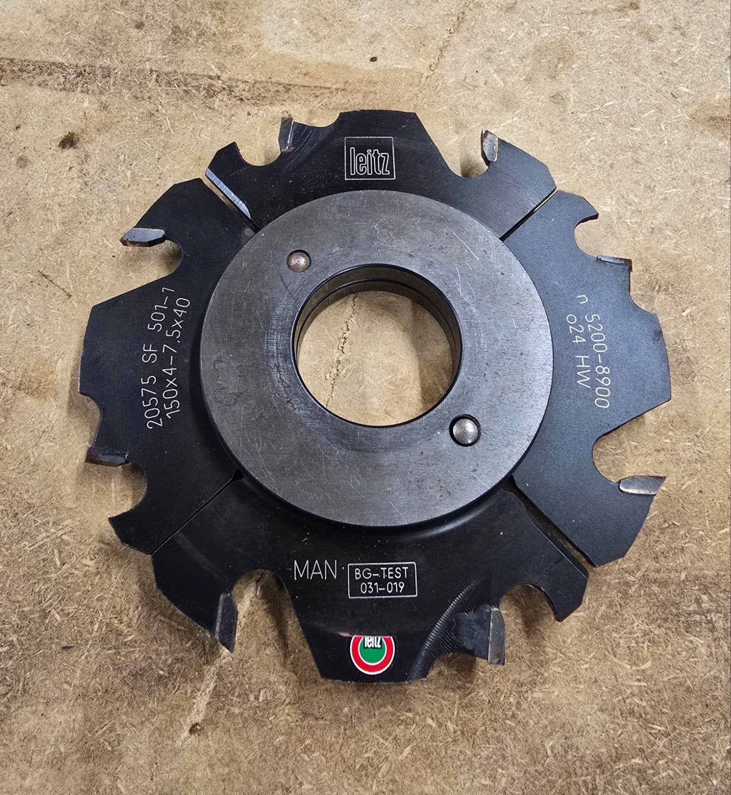 Leitz Verstelbare groeffrees asgat 40mm, Ophalen of Verzenden