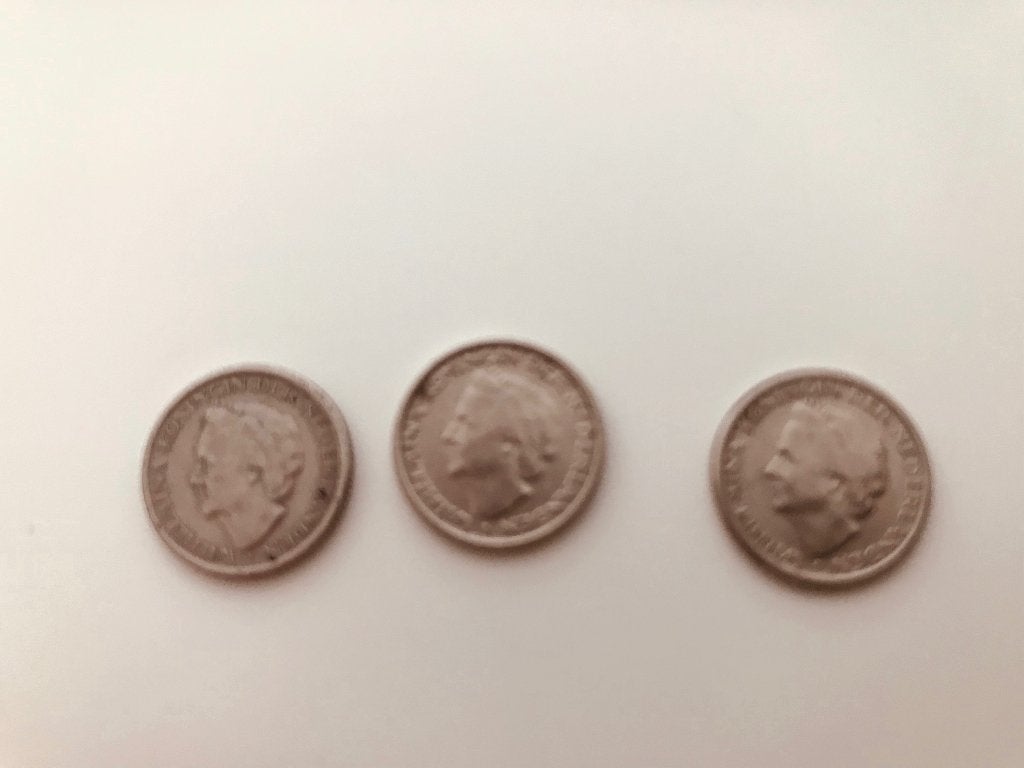 Set van 3 Nederlandse 10 cent munten Koningin Wilhelmina, Postzegels en Munten, Ophalen of Verzenden, Koningin Wilhelmina, 10 cent