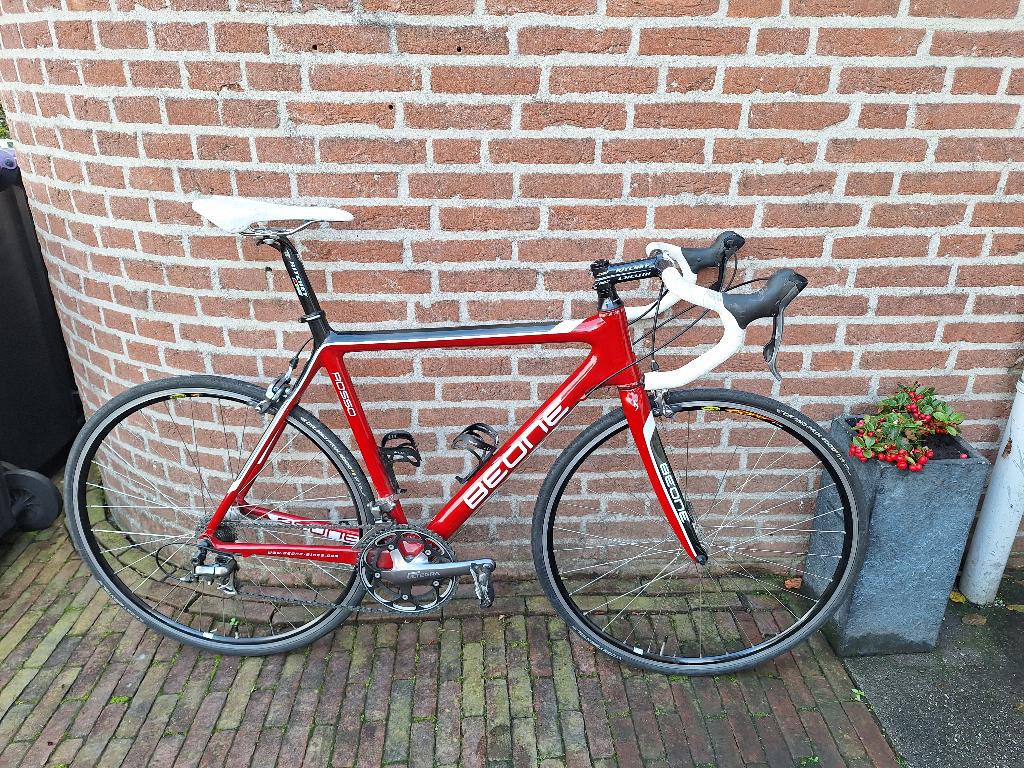 BeOne rosso racefiets, Fietsen en Brommers, Fietsen | Racefietsen, Gebruikt, Carbon, Meer dan 20 versnellingen, 53 tot 57 cm