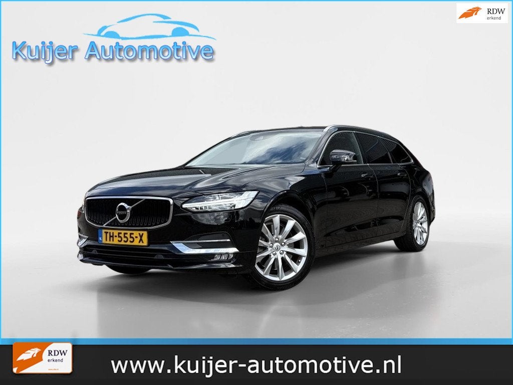 Volvo V90 2.0 T4 Momentum Automaat, Auto's, Volvo, 1969 cc, Leder en Stof, 14 km/l, 93 €/maand