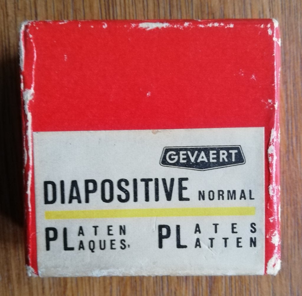 Doosje Diapositive normal Gevaert, Verzamelen, Ophalen of Verzenden, Gebruikt