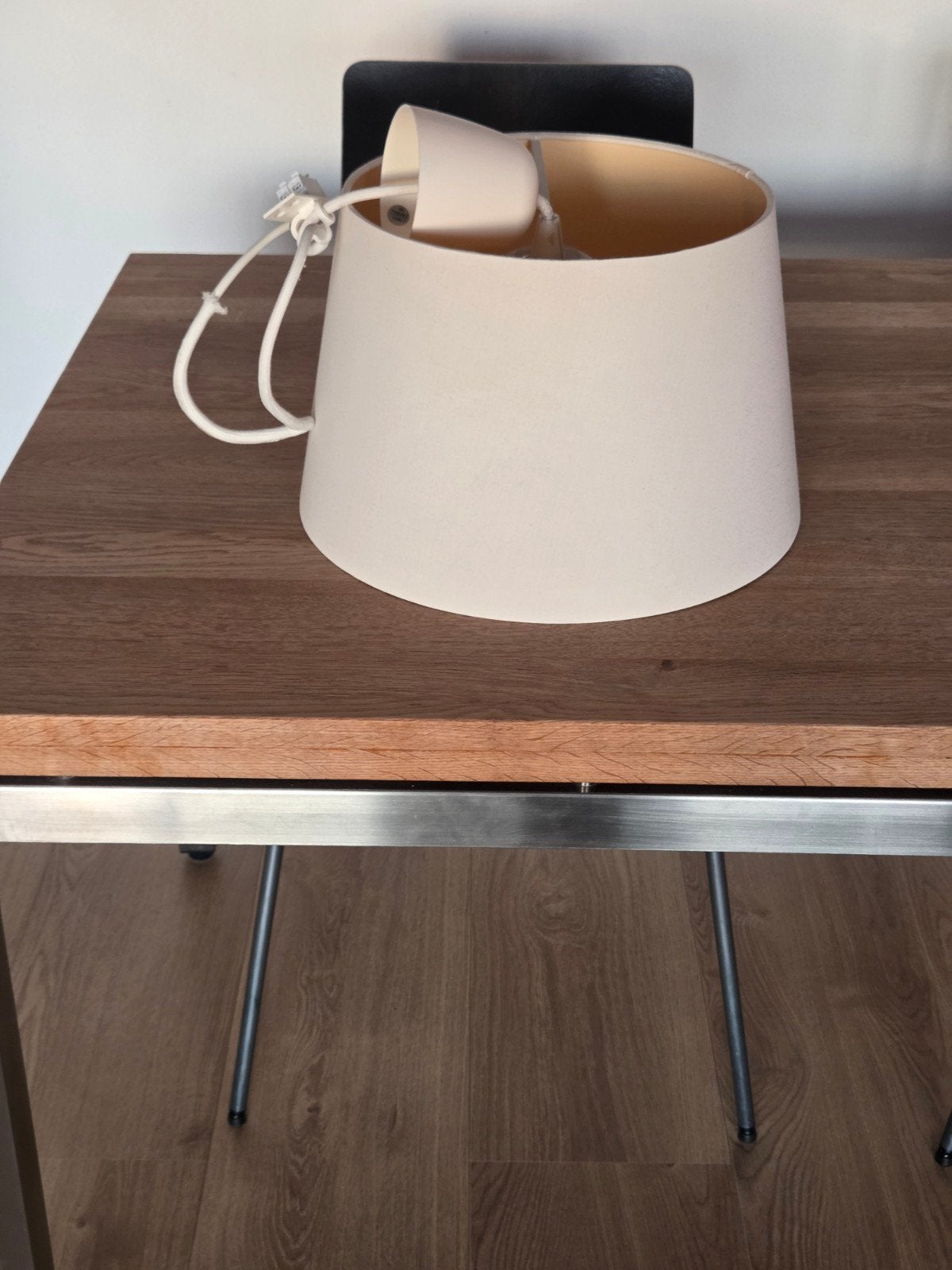 IKEA lampenkap en pendel, Ophalen, Gebruikt, Textiel, E27 (groot)