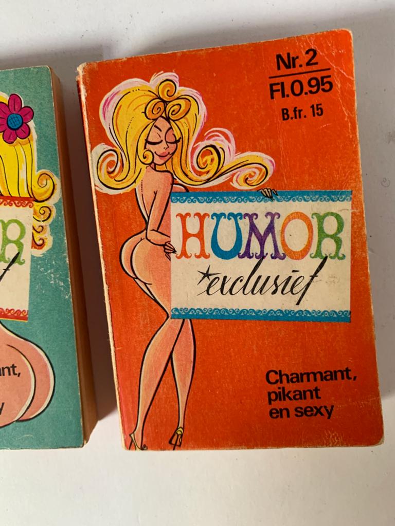 Humor Exclusief Nrs. 2 & 7 Charmant, Pikant & Sexy Romanpers, Ophalen of Verzenden, Gelezen, Cartoons