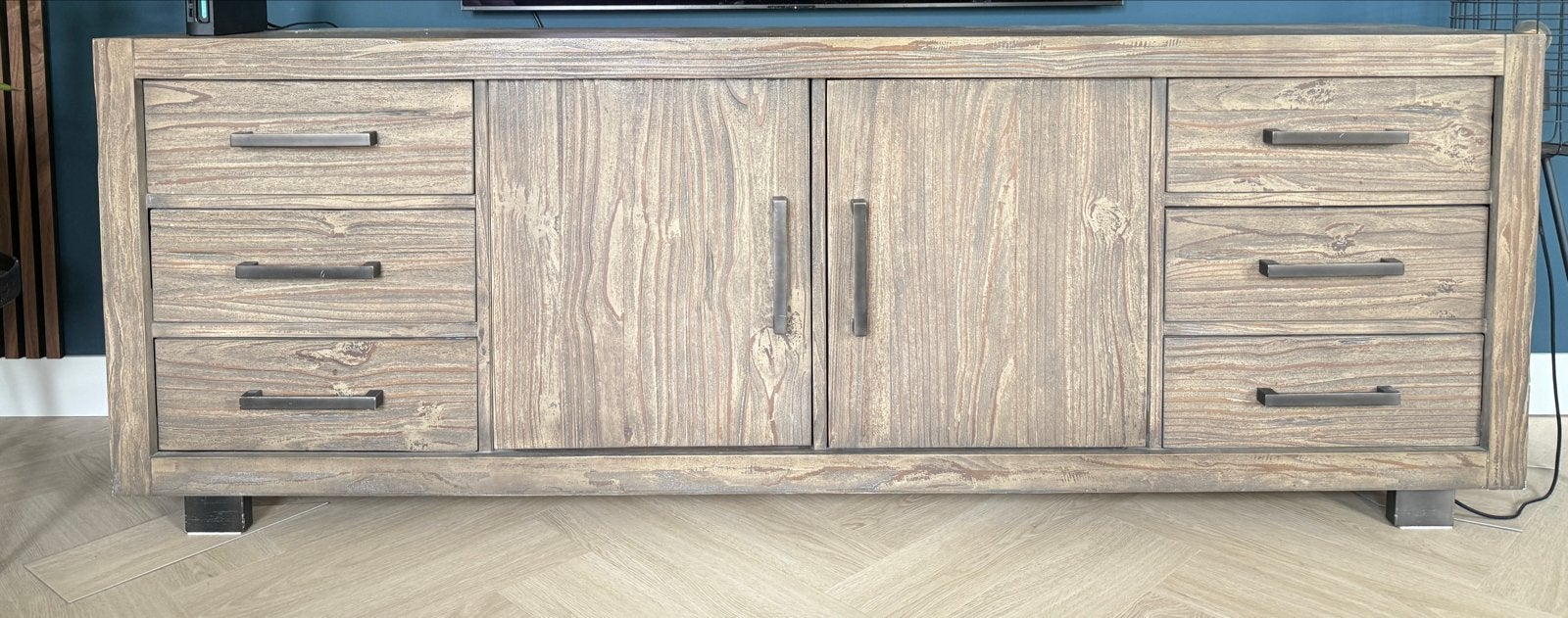 Dressoir of Tv-meubel van Pronto Wonen, Ophalen, Gebruikt, 200 cm of meer, Met lade(s)