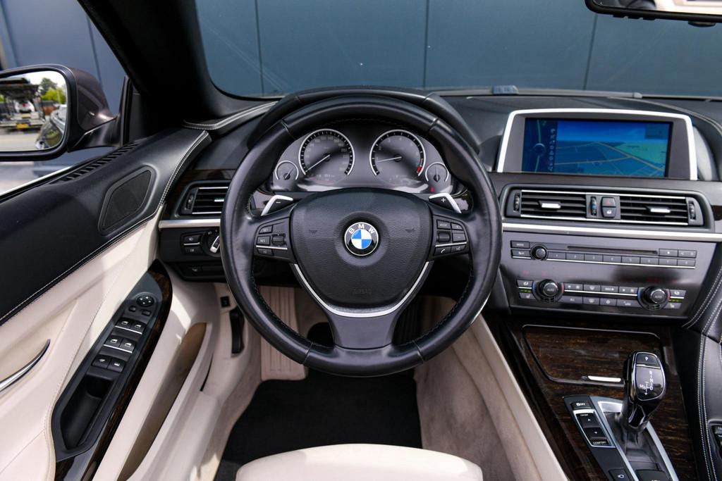 BMW 6-serie Cabrio 650i High Executive, Auto's, BMW, Automaat, Euro 5, Achterwielaandrijving, Gebruikt