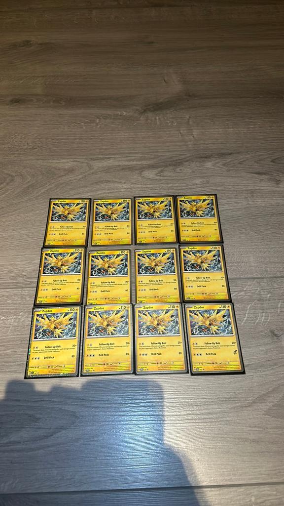 12x Zapdos 157 - Promo, Ophalen of Verzenden, Zo goed als nieuw