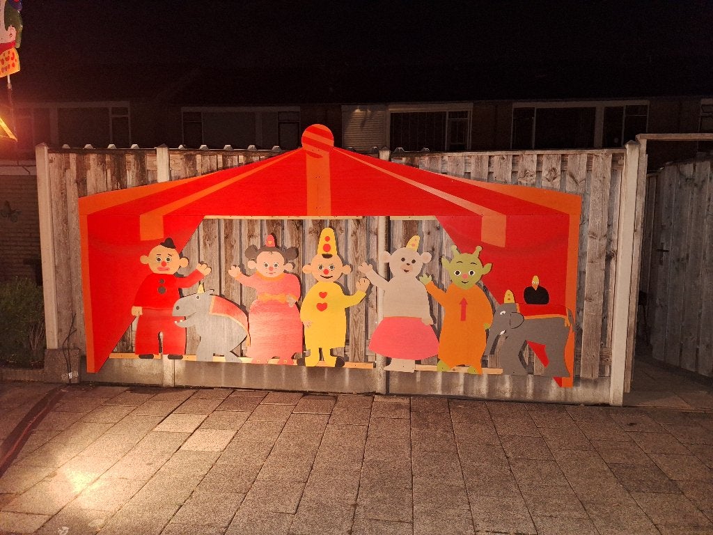 Bumba tuinversiering (thema circus), Ophalen, Nieuw, Versiering, Overige