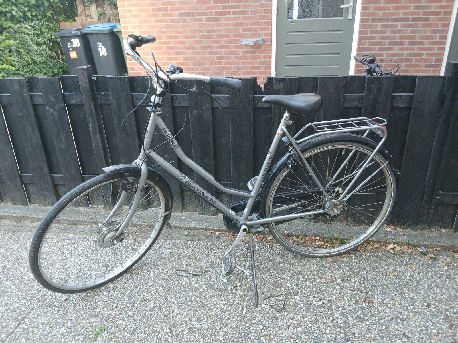 Oude Batavus fiets met kromme standaard, Ophalen of Verzenden, Gebruikt, Batavus