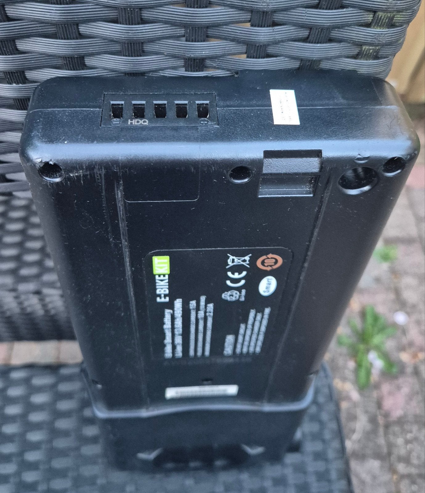 E-bike accu Li-ion 36v 13,6 Ah, Ophalen of Verzenden, Zo goed als nieuw