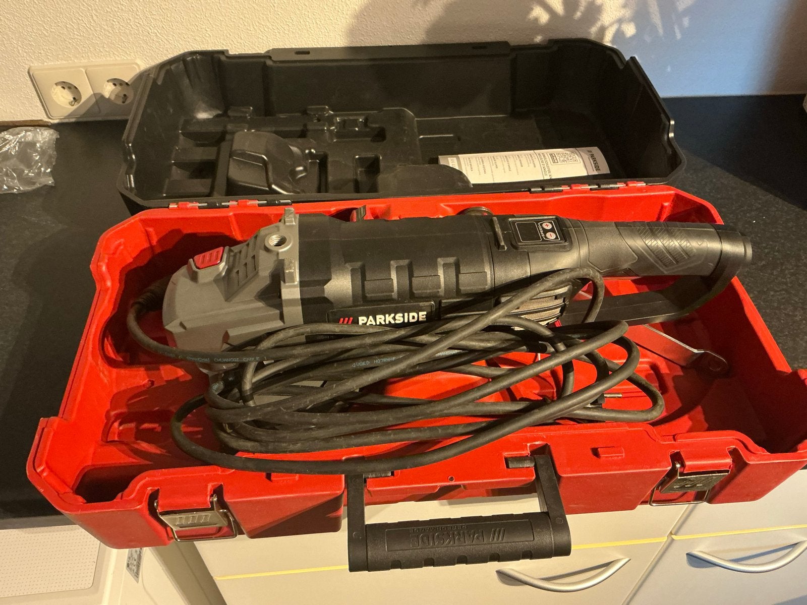 Parkside Performance Haakse Slijpmachine 2400W  Accessoires, Ophalen of Verzenden, Zo goed als nieuw, 1000 watt of meer, Haakse handslijpmachine