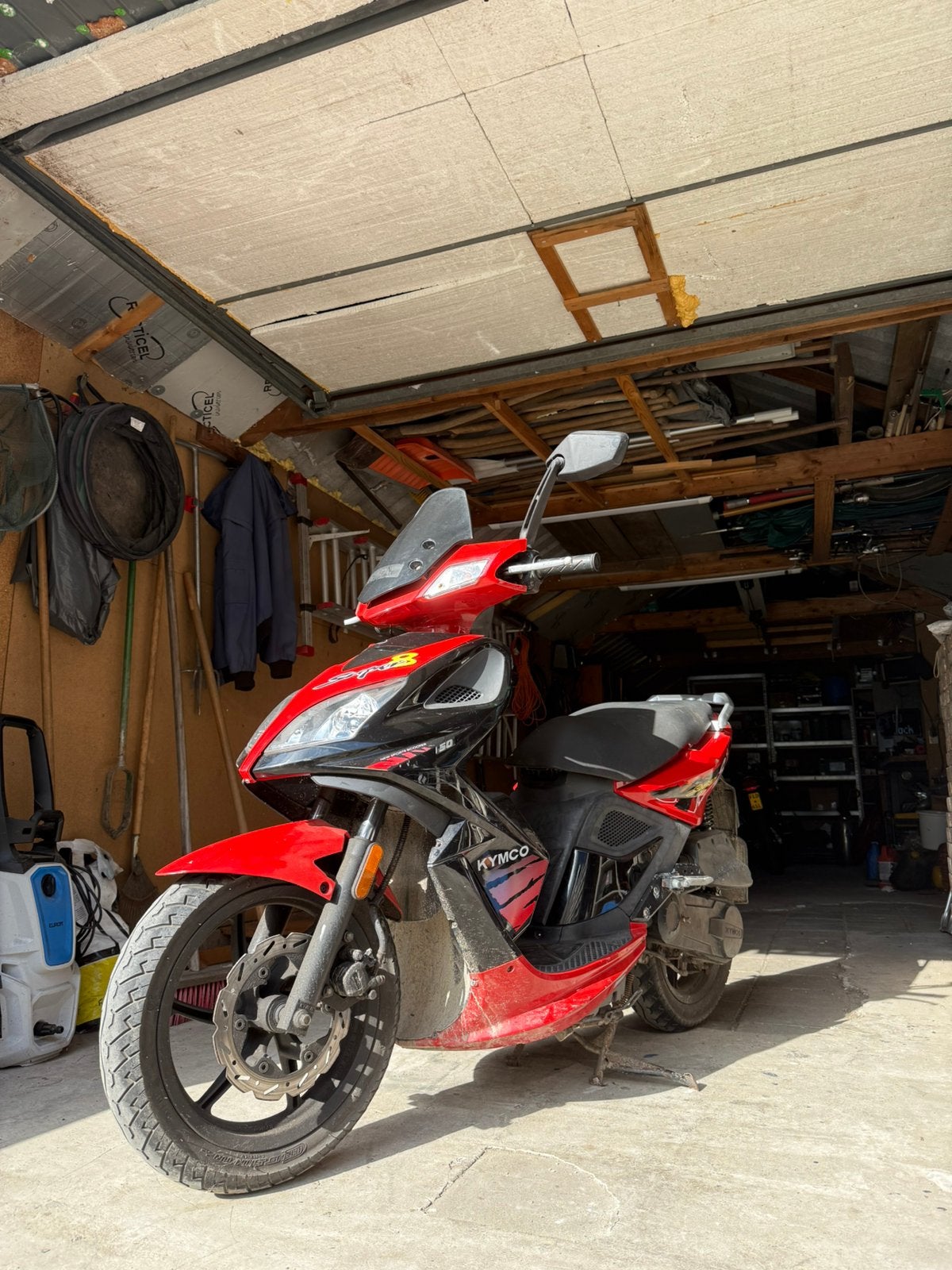 Kymco super 8 2007, Fietsen en Brommers, Scooters | Kymco, Ophalen, Gebruikt, Maximaal 45 km/u, Benzine