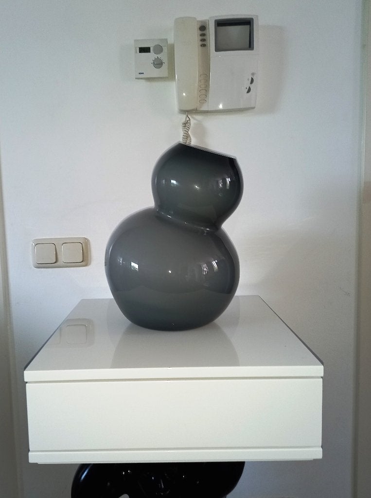 Rosenthal - Studio Designs collectie - Grote vaas, Antiek en Kunst, Kunst | Designobjecten, Grijs, Vaas, Gemerkt, 36 cm