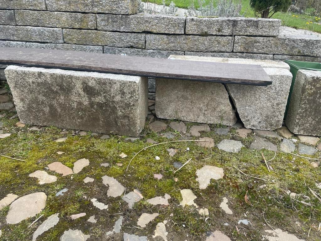 Granieten stenen, Tuin en Terras, Ophalen, Gebruikt, Natuursteen, Minder dan 100 cm