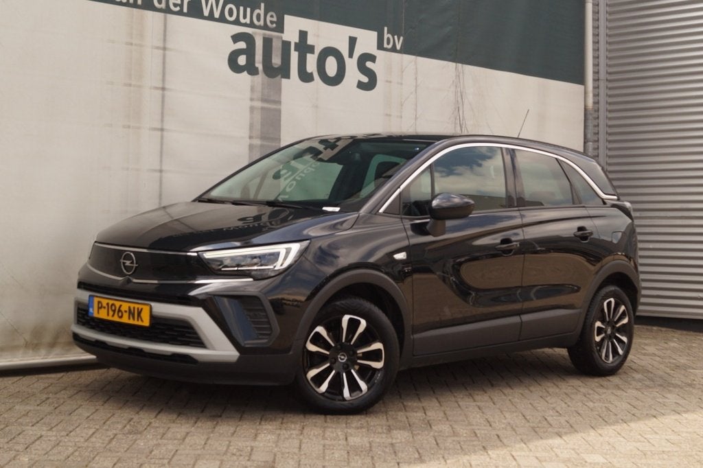 Opel Crossland 1.5 CDTi 110pk Business Elegance -LEER-NAVI-E, Auto's, Voorwielaandrijving, Dealer onderhouden, 840 kg, Gebruikt