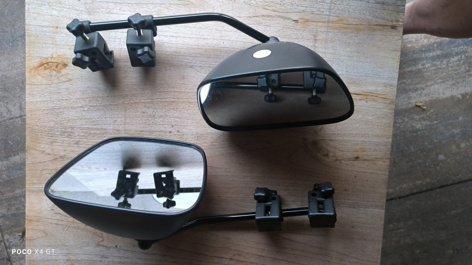 Milenco Aero 3 Caravan Spiegels met Draagtas, Ophalen of Verzenden, Gebruikt