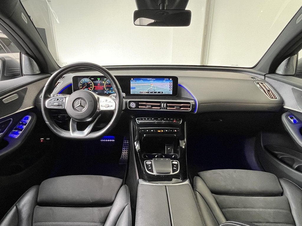 Mercedes-Benz EQC 400 4MATIC AMG Premium 80 kWh | PANO | TRE, Auto's, 660 min, 40 min, Leder en Stof, Origineel Nederlands