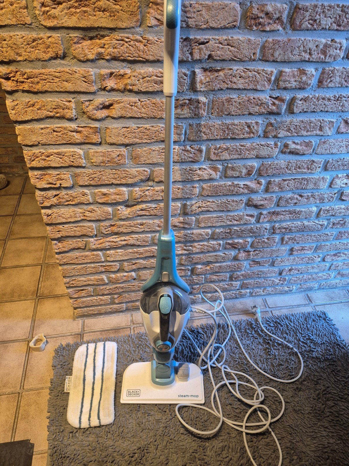 Black+Decker Steam-mop - Stoomreiniger voor een schoon huis, Ophalen, Overige merken, Gebruikt, Stoomreiniger
