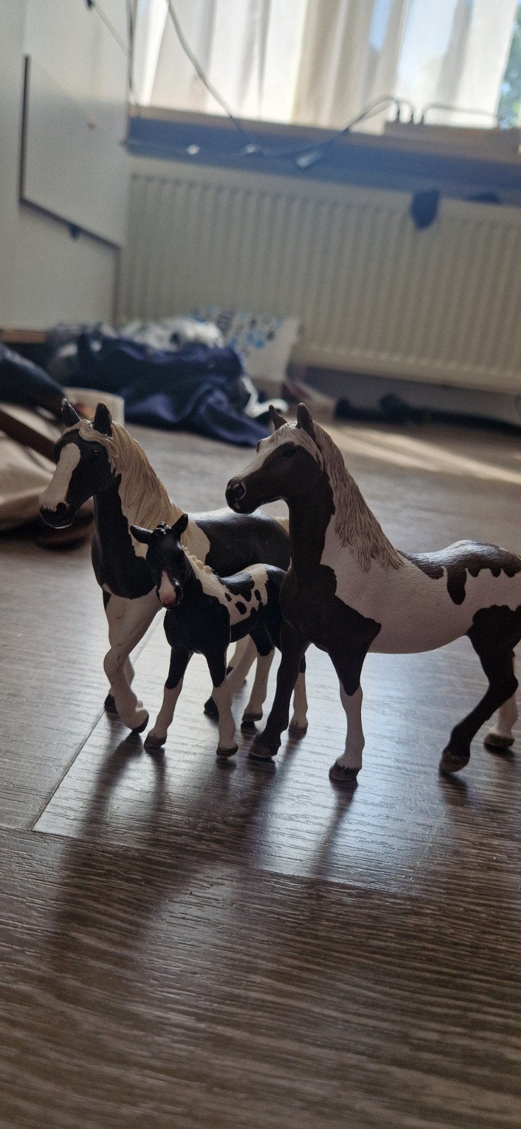 Schleich paarden familie, Verzamelen, Dierenverzamelingen, Ophalen of Verzenden, Zo goed als nieuw, Paard, Beeldje of Figuurtje