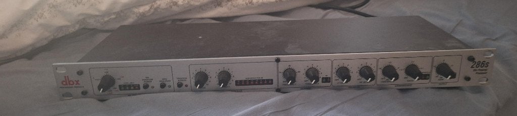DBX 286s Microfoon Voorversterker/Processor, Ophalen of Verzenden, Zo goed als nieuw, Minder dan 5 kanalen, Microfooningang