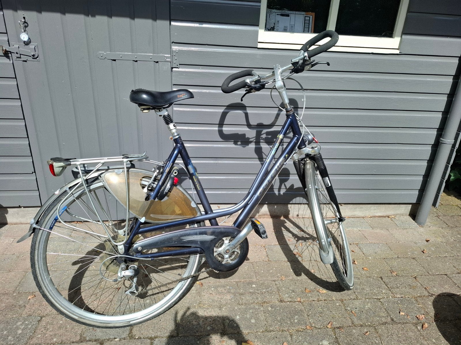 Gazelle Medeo Damesfiets, Fietsen en Brommers, Ophalen, Gebruikt, Velgrem, Versnellingen