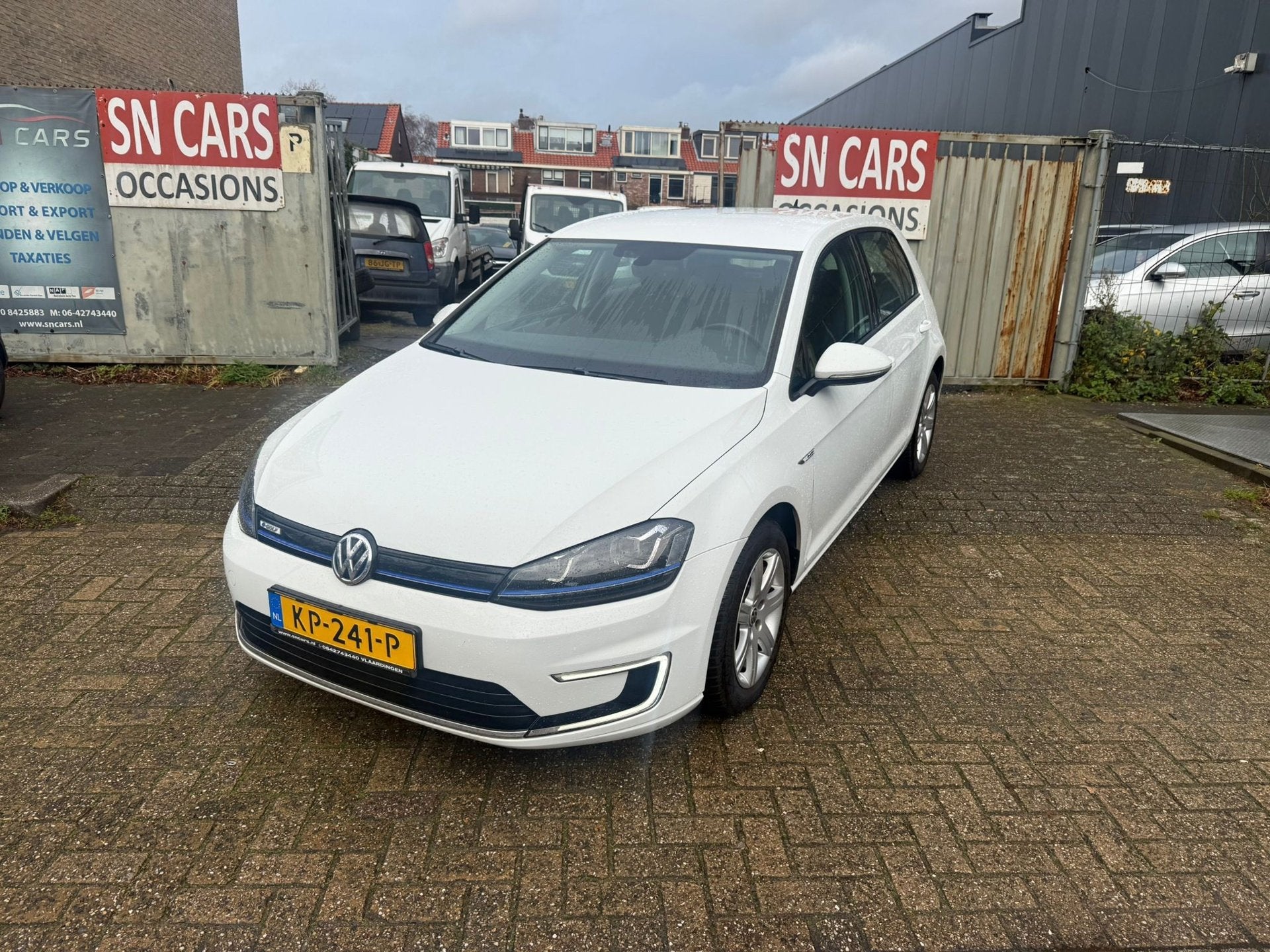 Volkswagen E-Golf *Automaat*Nap, Auto's, Gebruikt, 116 pk, Wit, Origineel Nederlands