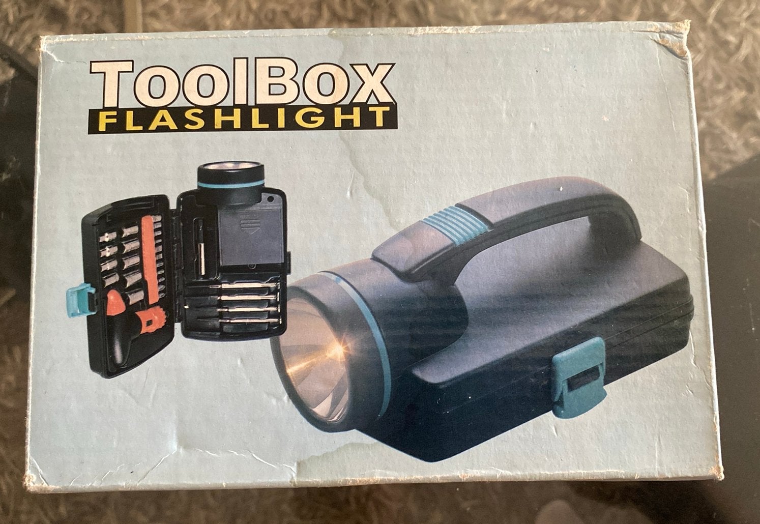 NIEUWE TOOLBOX FLASHLIGHT / ZAKLANTAARN, Ophalen, Nieuw, Batterij