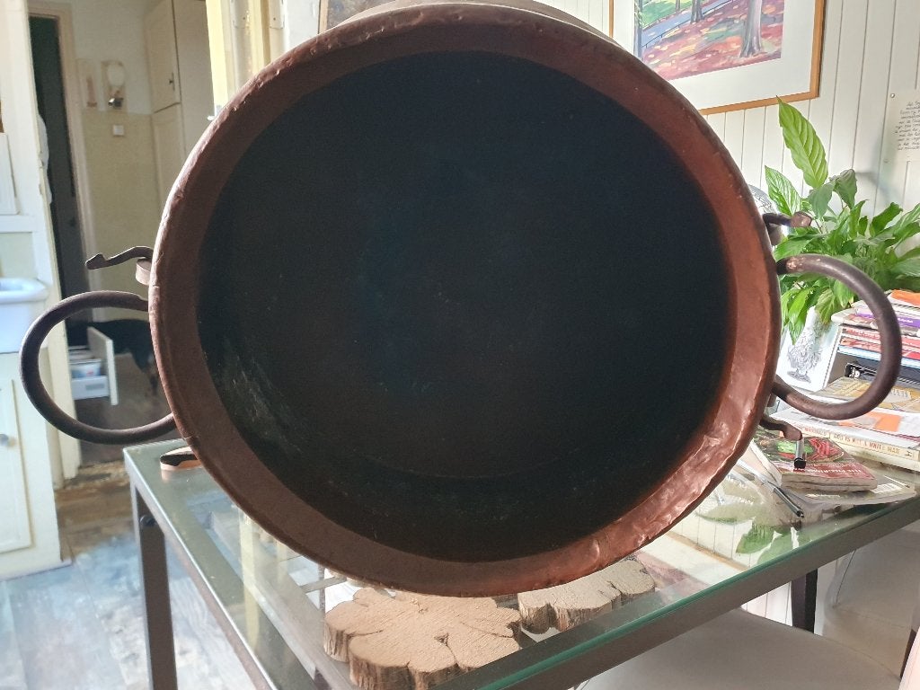 Koperen ton, Ophalen, Koper
