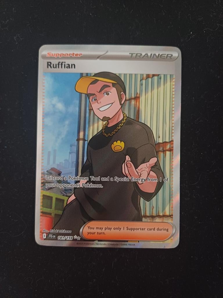 Pokémon Ruffian-181/159, Ophalen of Verzenden, Losse kaart