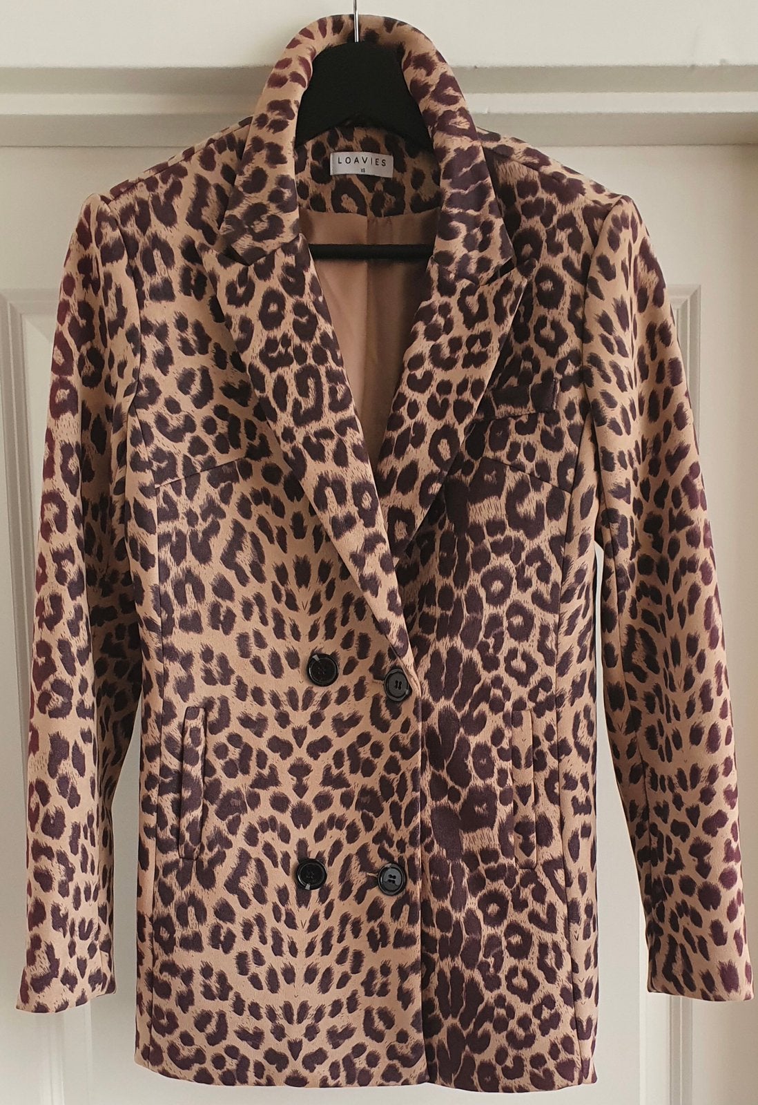 Zgan prachtig jasje van LOAVIES..mt:xs, B, Verzenden, Beige, Maat 34 (XS) of kleiner